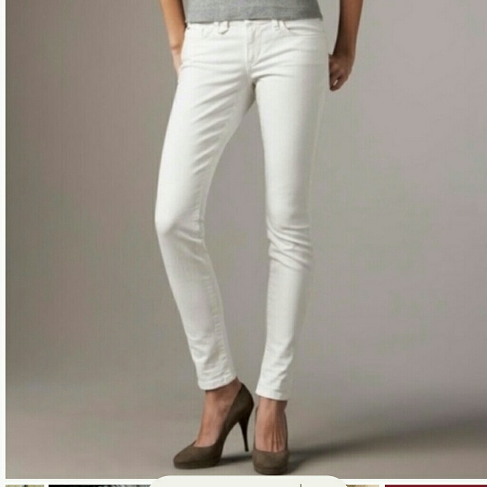 Joe's Jean's white - Flattering fit Cigarette leg